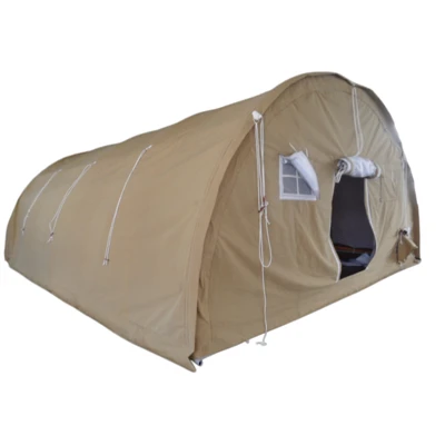 Waterproof Canvas Tunnel Round Dome Tent